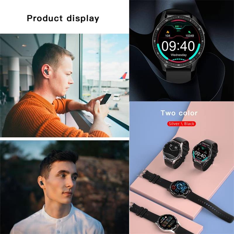 🔥2026 Hot Sale⌚2-in-1 smartwatch with built-in wireless earbuds 🎧️