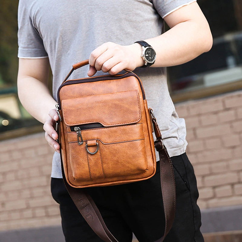 💼60% OFF NOW! ✨ Men's Business Casual Large Capacity Bag - Durable Nylon with Laptop Compartment & Organized Pockets for Work & Travel 🚀👜