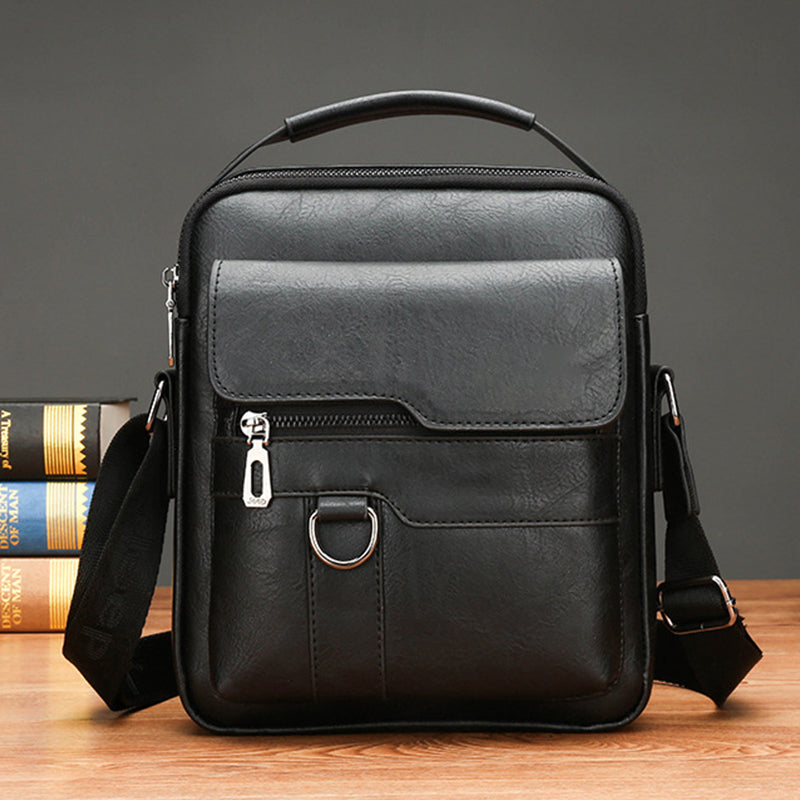💼60% OFF NOW! ✨ Men's Business Casual Large Capacity Bag - Durable Nylon with Laptop Compartment & Organized Pockets for Work & Travel 🚀👜