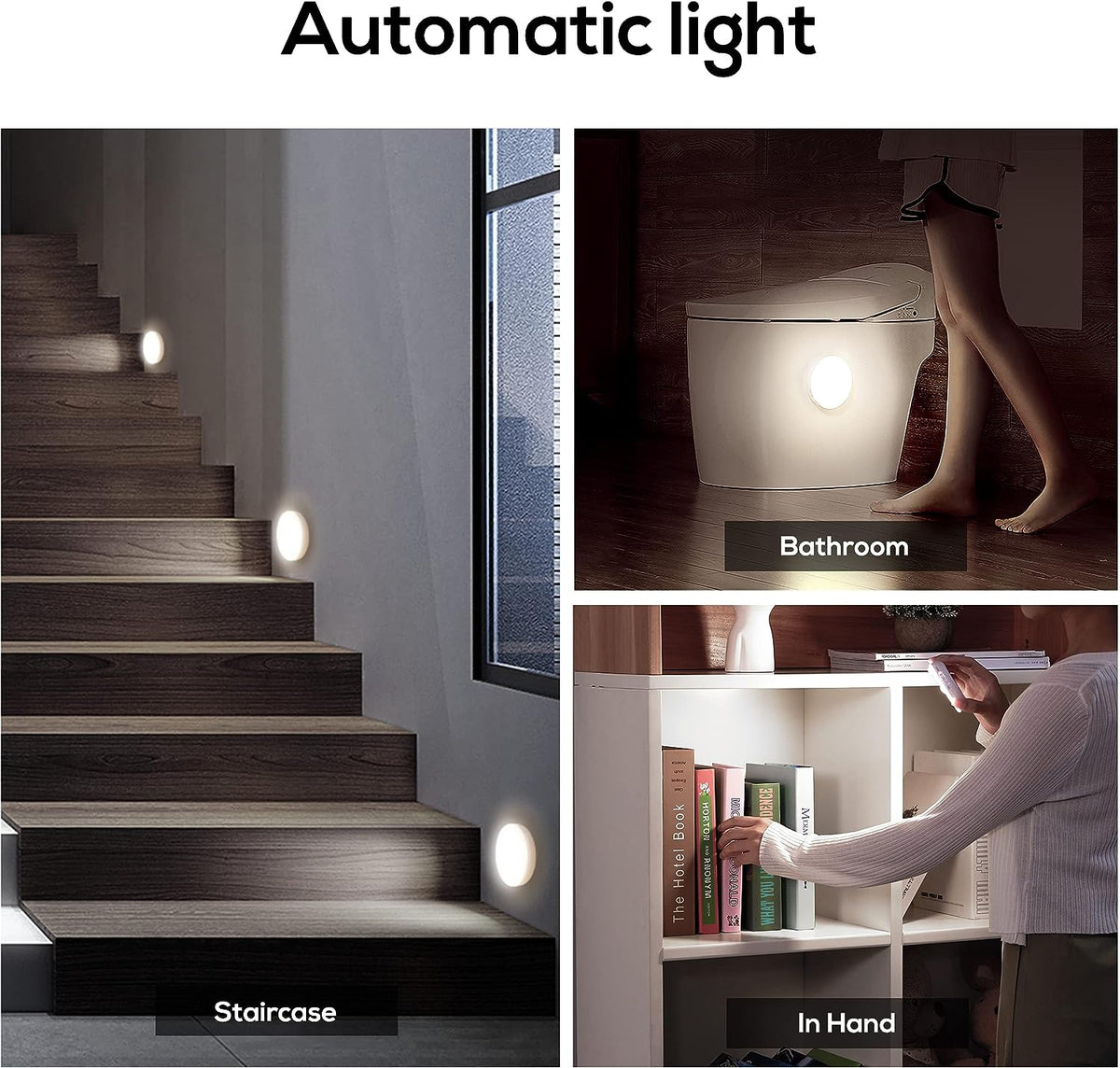 Motion Sensor Automatic Rechargeable Light🔥Buy More Save More