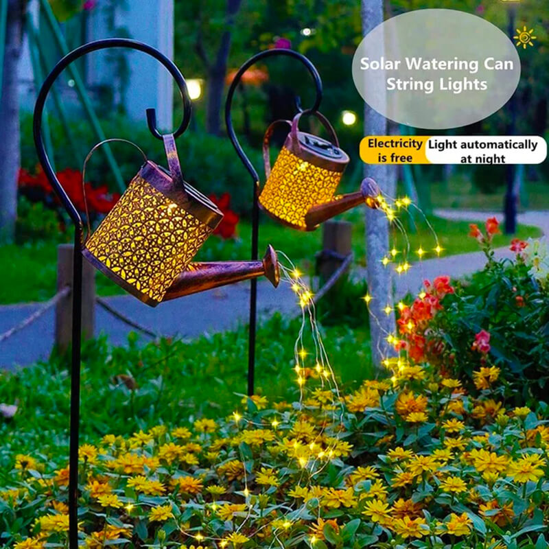 ✨🌱2026 Hot Sale 50%OFF — Solar Waterfall Lights✨