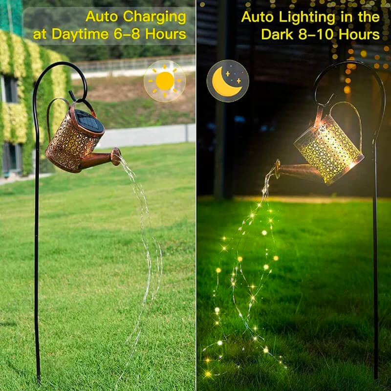 ✨🌱2026 Hot Sale 50%OFF — Solar Waterfall Lights✨