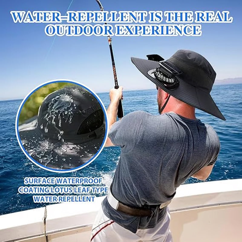 🎁Hot Sale 50%OFF💖Ultralight Solar Fan Sun Hat