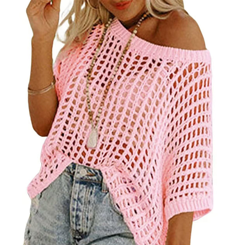 🎁2026 New Hot Sale - Women's Round Neck Short Sleeve Shirt