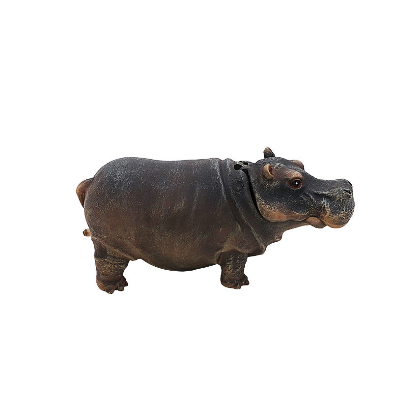 📢📢50% OFF !!⏰Fish Tank Hippo Bubble Decoration