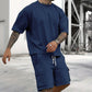 🥳SUMMER HOT SALE🥳💞50K+ SOLD!💥49% OFF! 🔥Men's Casual Short Sleeve T-Shirt Shorts Set