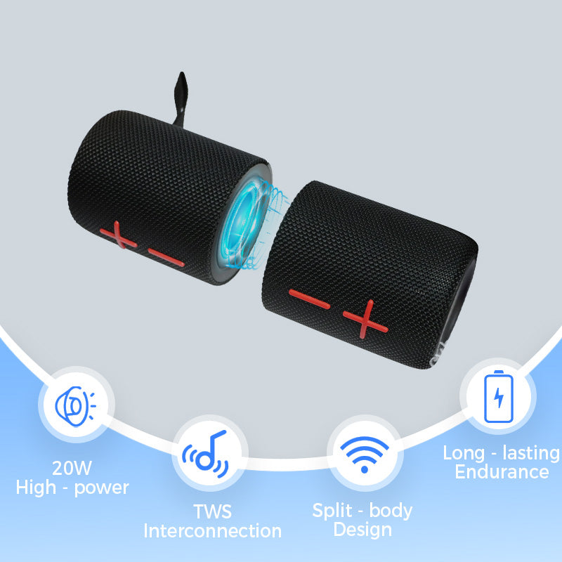 🎁 Hot Sale 50% OFF 🔥 2 in 1 Magnetic Dual Splittable Bluetooth Speaker