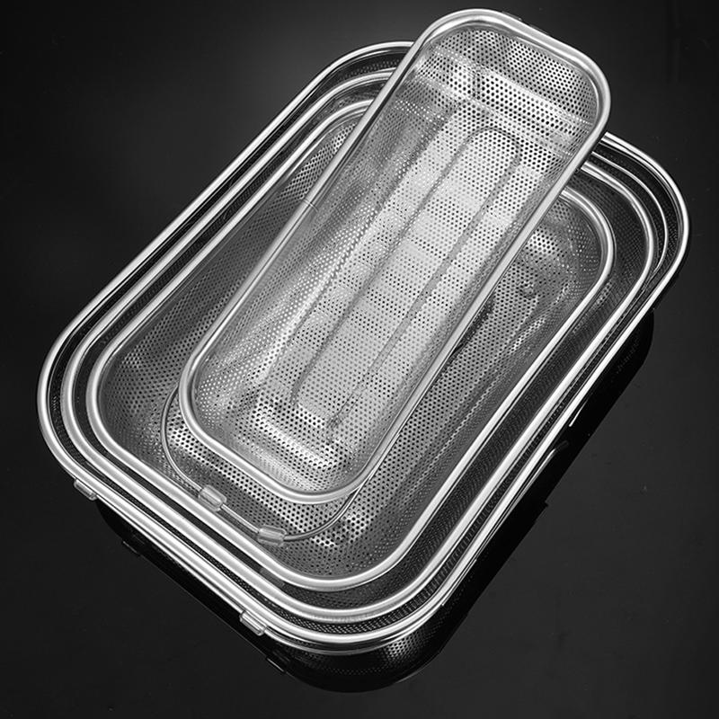 🎉HOT SALE🎉Stainless Steel Telescopic Drainer Basket