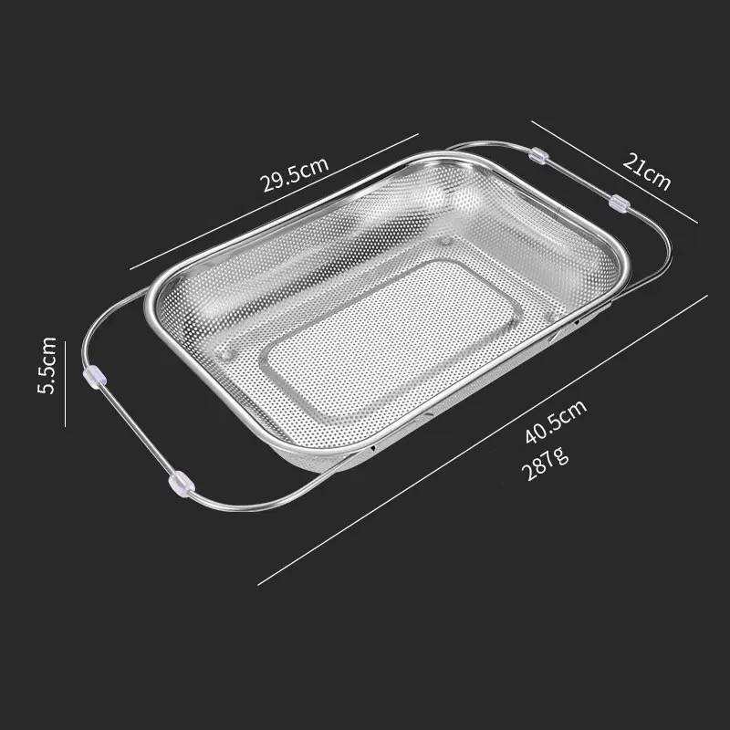 🎉HOT SALE🎉Stainless Steel Telescopic Drainer Basket