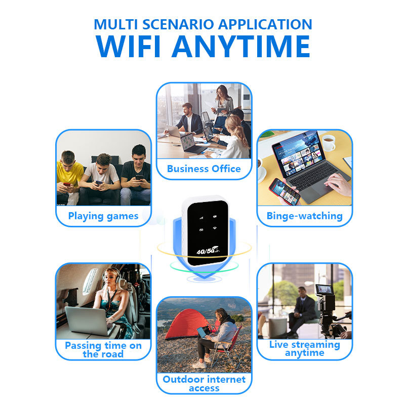 150Mbps Pocket 4G Mobile Wi-Fi Router