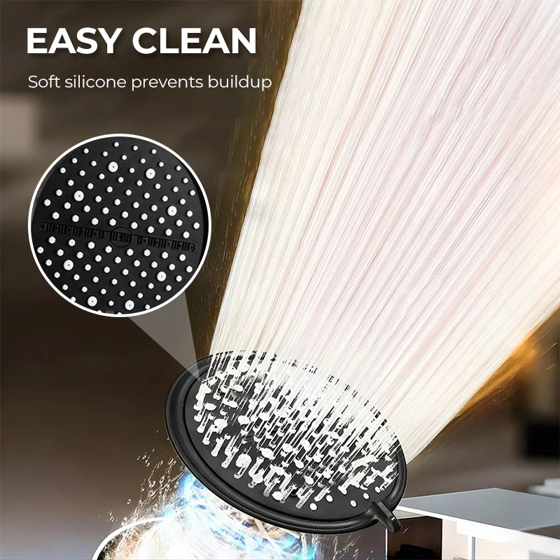 🎁2026 New Arrivals 50% OFF💥High-Pressure Adjustable Rainfall Shower Head – 360° Tilt, Easy Clean Surface, Compatibility with Standard Shower Hoses 💧
