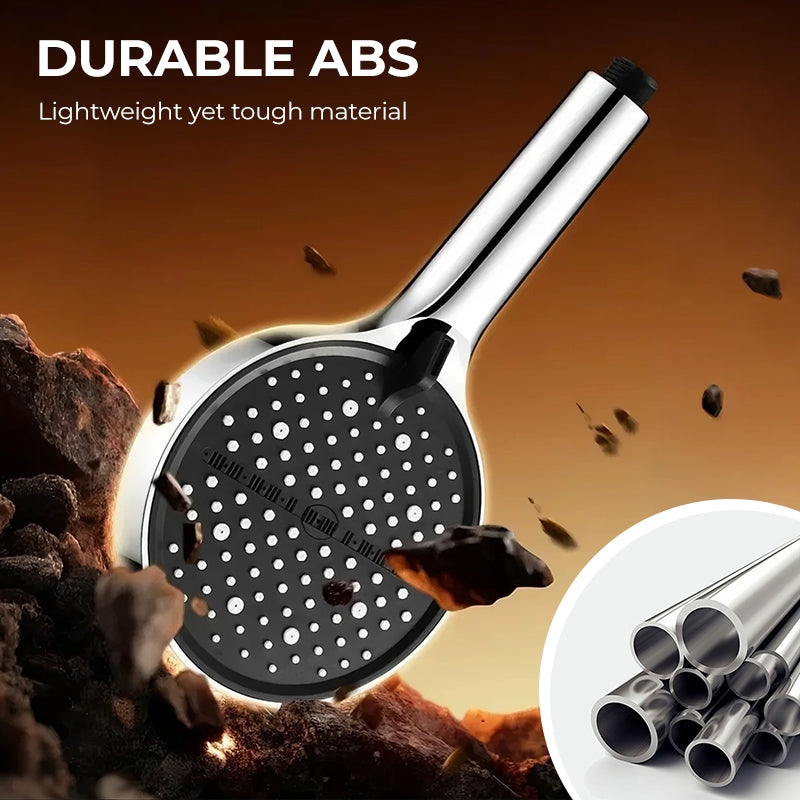 🎁2026 New Arrivals 50% OFF💥High-Pressure Adjustable Rainfall Shower Head – 360° Tilt, Easy Clean Surface, Compatibility with Standard Shower Hoses 💧