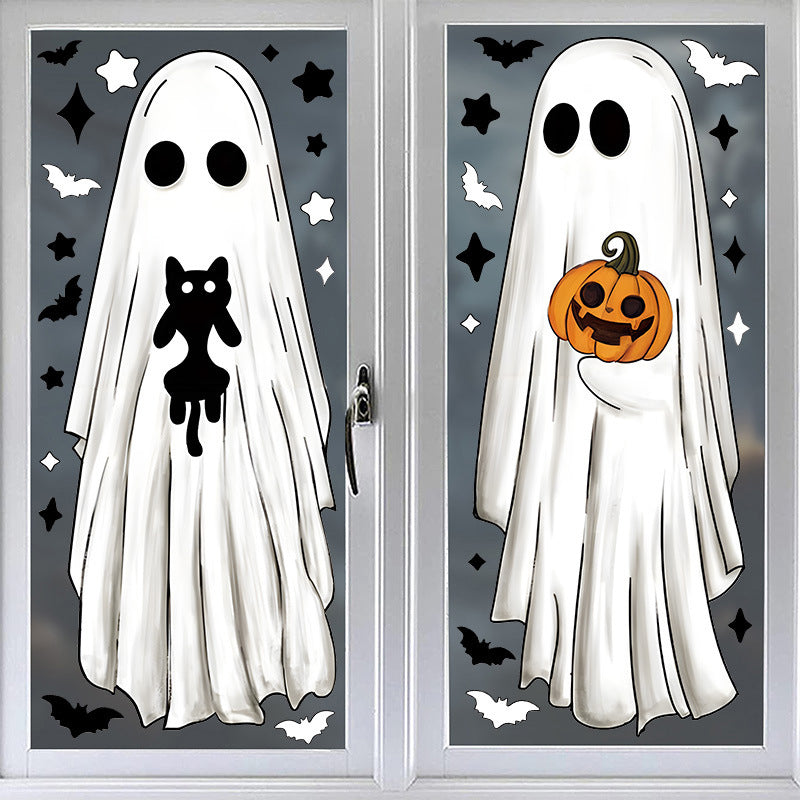 🔥 LAST DAY PROMOTION - 50%OFF 🔥  Cute & Fun Halloween Ghost Static Window Cling