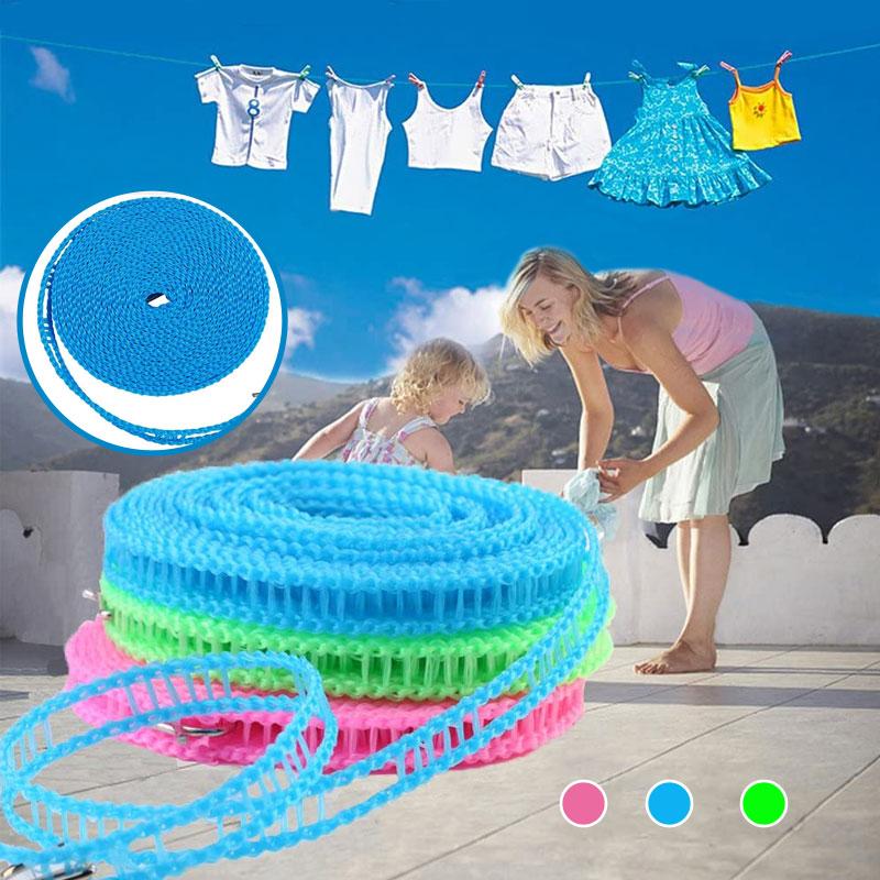 🧺 Save 50%! 🏆 Portable Travel Clothesline – Windproof, non‑slip & sturdy ✨