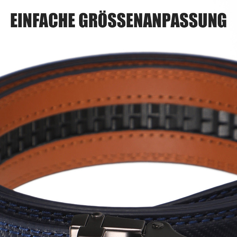🪓 LIMITED-TIME 50% OFF! 👔 Men's Classic PU Leather Belt – Minimalist, Quick-Release Buckle, Cut-to-Fit 🎩