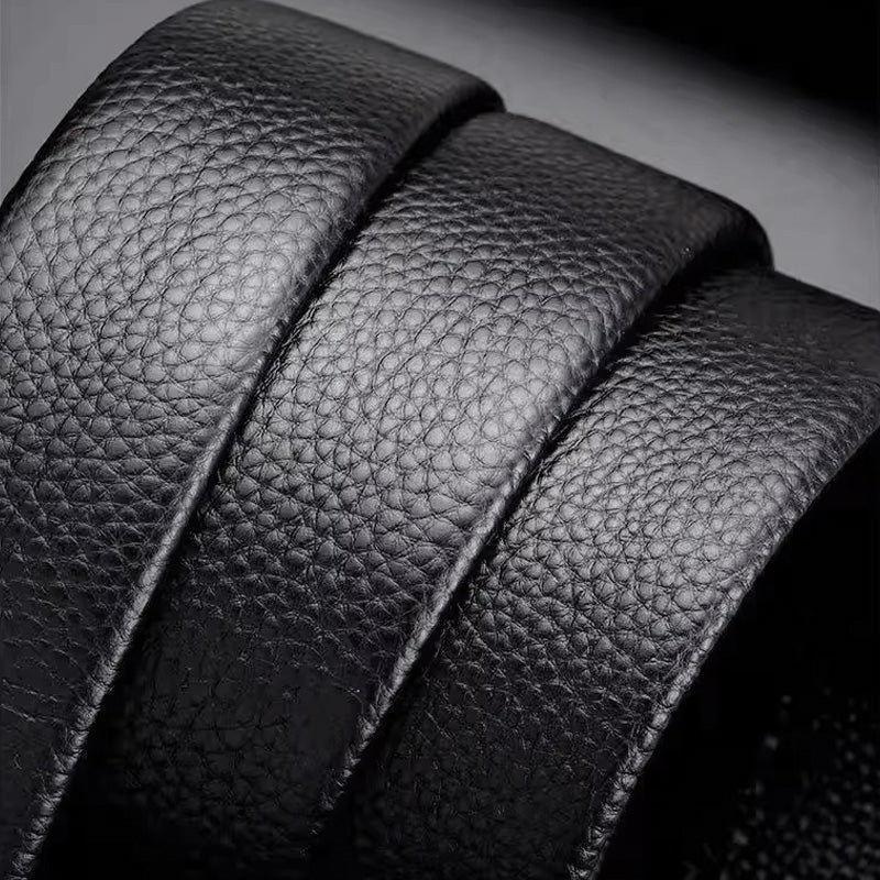 🪓 LIMITED-TIME 50% OFF! 👔 Men's Classic PU Leather Belt – Minimalist, Quick-Release Buckle, Cut-to-Fit 🎩