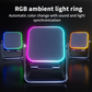 🎶📱5-in-1 Wireless Induction Bluetooth Speaker with Adjustable Phone Stand