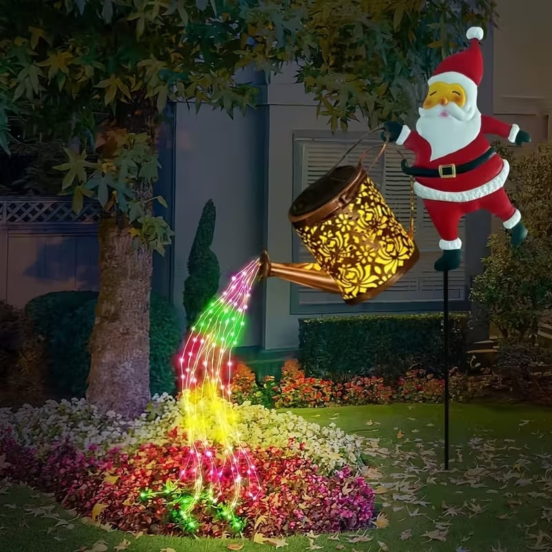 🎁Over 50,000 sold🎉Christmas Sale 50% OFF🎅✨Christmas Solar Kettle Light & Lantern Garden Decor Collection