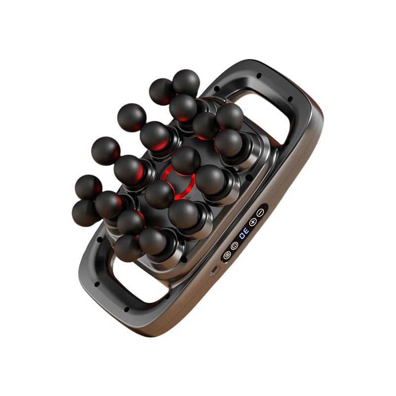 🔥Limited-time offer-Smart Multi-Head Massage Gun with Red Light