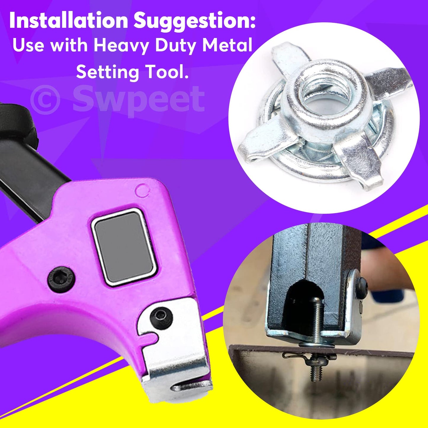 🔧 50% OFF! ⚙️ Expansion Screw Petal Nut – Strong hold & easy install 🏠