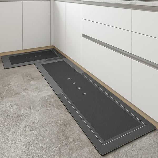 Diatomite Bath Mat, Water Absorbent Mat, 1 Count Non-slip Quick Drying Bathroom Mat, Soft Comfortable Bathroom Rug, Bathroom Accessories for Home Bathroom