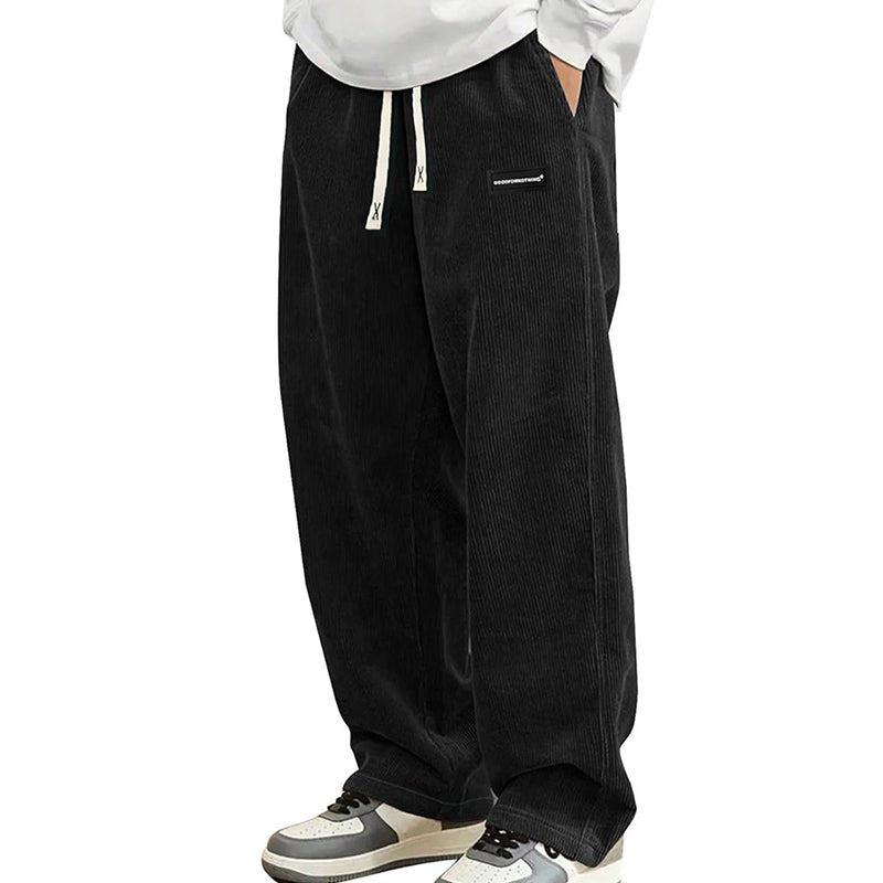 👖Spring New Arrivals 50% Off!🔥Men's Loose-Fit Drawstring Pants with Pockets