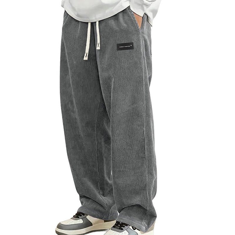 👖Spring New Arrivals 50% Off!🔥Men's Loose-Fit Drawstring Pants with Pockets