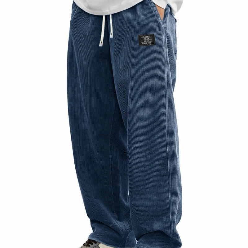 👖Spring New Arrivals 50% Off!🔥Men's Loose-Fit Drawstring Pants with Pockets