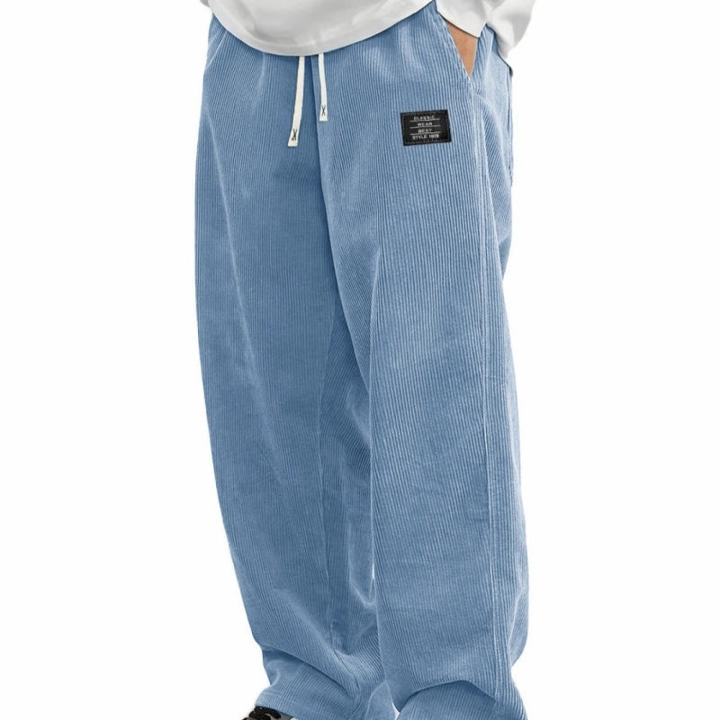👖Spring New Arrivals 50% Off!🔥Men's Loose-Fit Drawstring Pants with Pockets