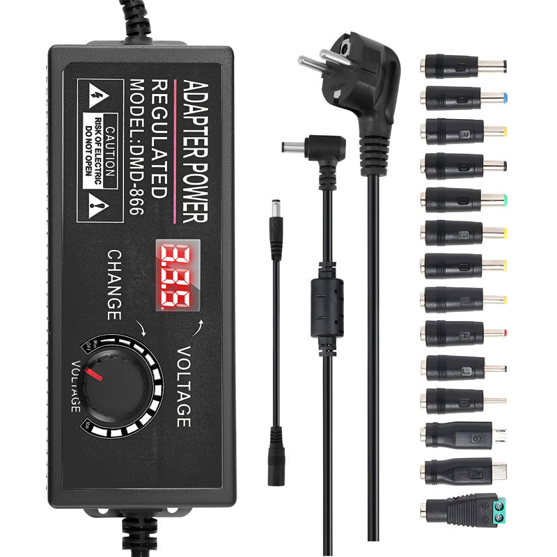 Adjustable 3V-24V 3A Universal AC/DC Power Adapter