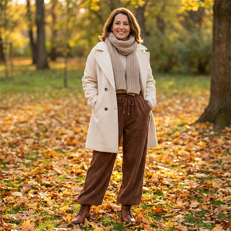 💖Casual Loose Fit Corduroy Trousers for Women