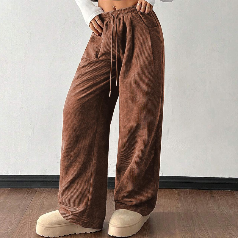 💖Casual Loose Fit Corduroy Trousers for Women