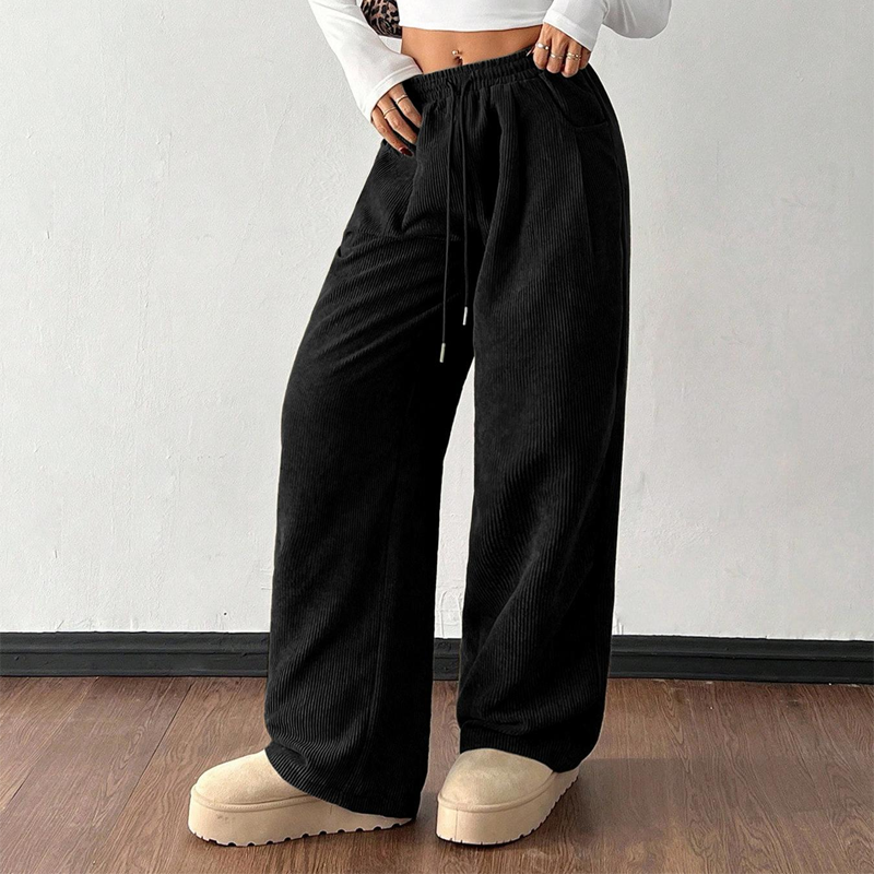 💖Casual Loose Fit Corduroy Trousers for Women