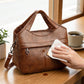🎀 Effortless Everyday Chic | Soft Faux Leather Crossbody Bag | Lightweight & Hands-Free 🛍️【50% OFF】