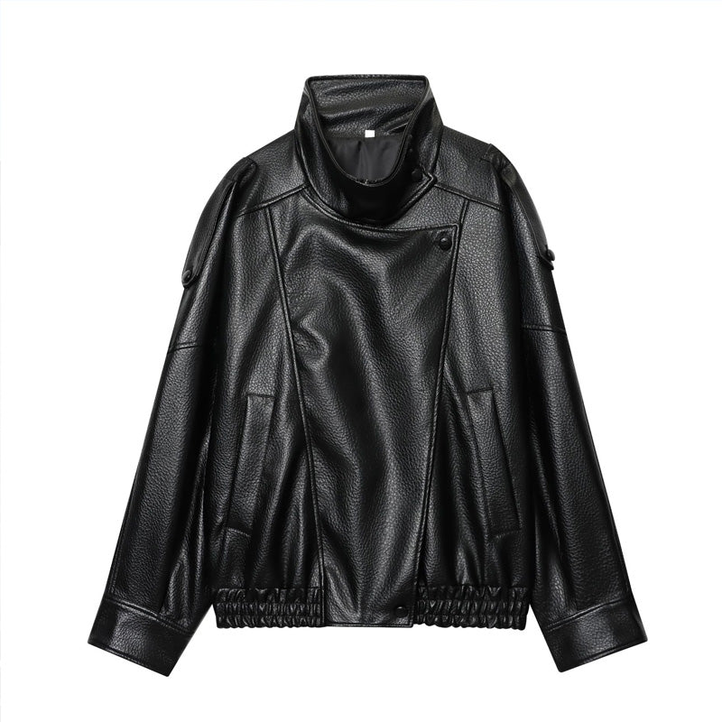 💥2026 HOT SALE⚡50K+ SOLD!⚡Cool Faux Leather Biker Jacket(FREE SHIPPING)