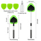 Windshield Cleaning Tool Set with Extendable Handle