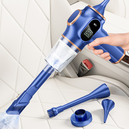 🚗 58% OFF NOW! ✨ 4 in 1 High Power Cordless Car Vacuum Cleaner – Strong Suction, Long Battery Life & Versatile Attachments 🍃