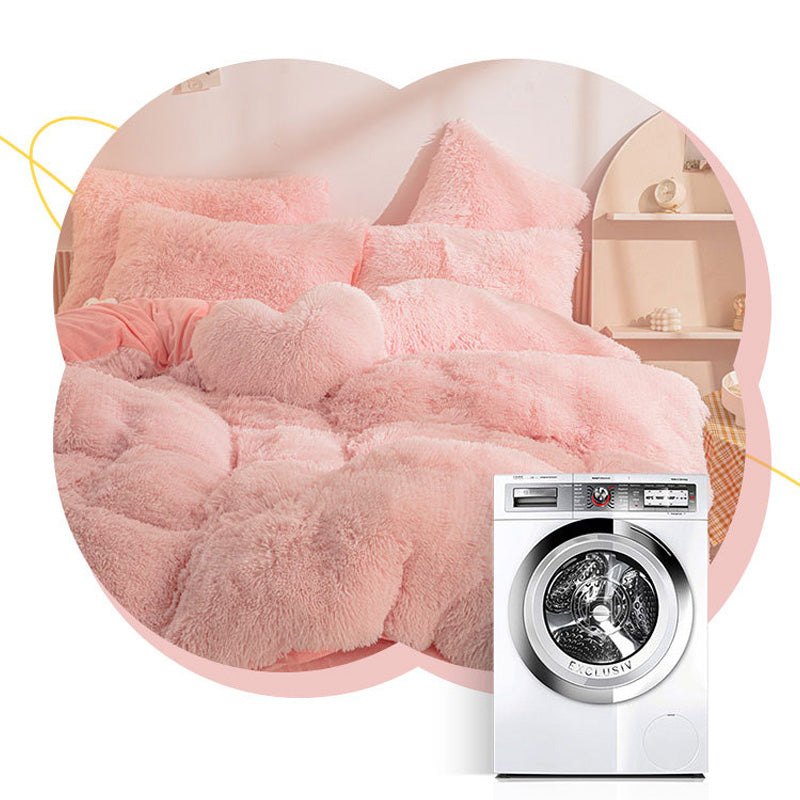 🛏️ 50% OFF! 🎁 Winter Plush Bedding Set – 4‑piece, warm & cozy ✨