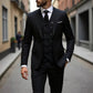 👔🕴️Men's Slim-Fit 3-Piece Suit Set – Tailored Fit, Premium Fabric & Perfect for Formal Occasions