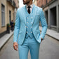 👔🕴️Men's Slim-Fit 3-Piece Suit Set – Tailored Fit, Premium Fabric & Perfect for Formal Occasions