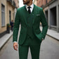 👔🕴️Men's Slim-Fit 3-Piece Suit Set – Tailored Fit, Premium Fabric & Perfect for Formal Occasions