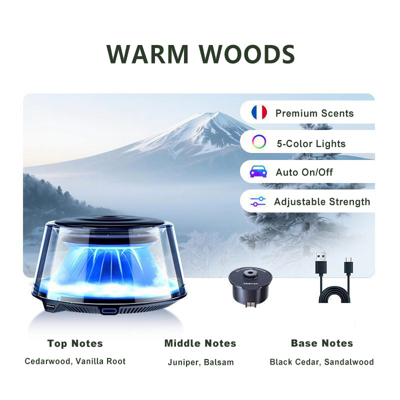 Rechargeable Smart Car Mist Diffuser