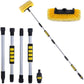 🚗 Extendable Car Wash Brush – 60" Long Handle, 360° Clean! ✨ Reach higher, scrub smarter – gentle on paint, tough on dirt! 🧼💦