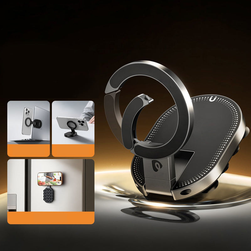 📱New Arrivals 50% OFF🧲Multi-Functional Magnetic & Suction Phone Stand – Strong Grip, 360° Rotation & Perfect for Car, Desk & Kitchen 🚗