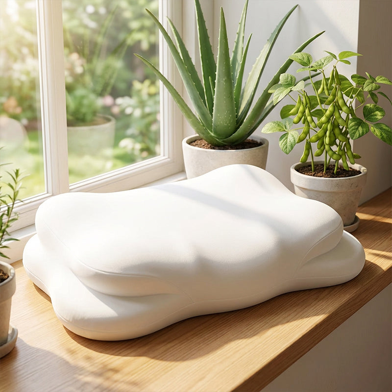 💖Ergonomic Memory Foam Cervical Pillow for Deep Sleep