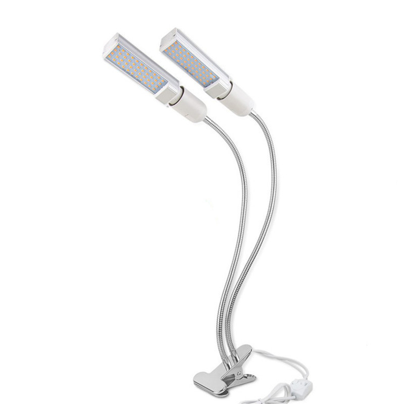 LED Plant Grow Light with Timer & Clamp