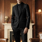 🔥Men's Black Sparkle Tuxedo Suit Set & free shipping ✈️