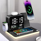 🥳2026 HOT SALE🥳7-in-1 Fast-Charging Wireless Charging Station With Clock
