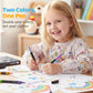 💖24 Colors Dual-Tip Glitter Marker Set