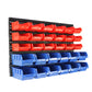 30-Bin Wall Mount Storage Organizer